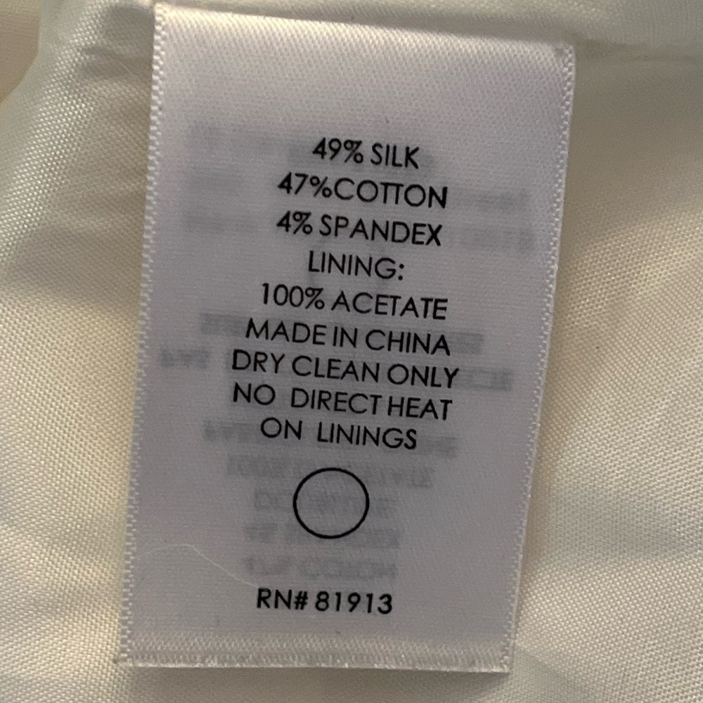 Silk Fit & Flare Floral Dress Black/White Mesh Yoke Women’s Size Small Retro - Picture 7 of 9
